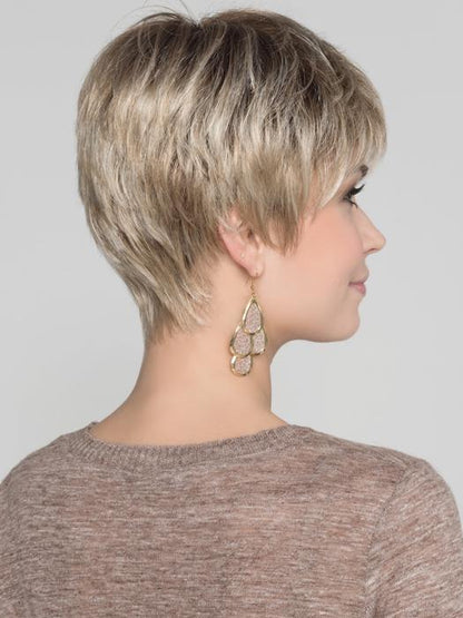 SANDY BLONDE ROOTED | Medium Honey Blonde, Light Ash Blonde, and Lightest Reddish Brown blend