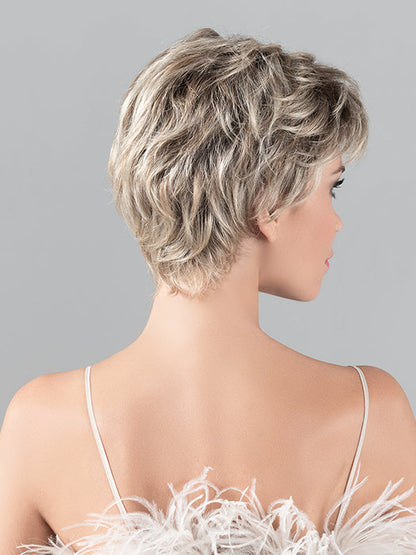 GALA by ELLEN WILLE in SANDY BLONDE ROOTED 24.14.16 | Lightest Ash Blonde and Medium Ash Blonde with Medium Blonde Blend and Shaded Roots