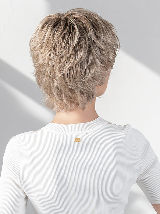 VANITY by ELLEN WILLE in SAND MULTI ROOTED 24.14.23 | Lightest Ash Blonde, Medium Ash Blonde, and Lightest Pale Blonde blend with Shaded Roots