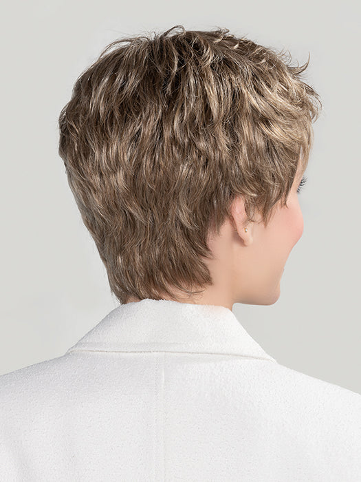 LINA SMALL by ELLEN WILLE in DARK SAND SHADED 12.26.14 | Lightest Brown and Light Golden Blonde with Medium Ash Blonde Blend and Shaded Roots