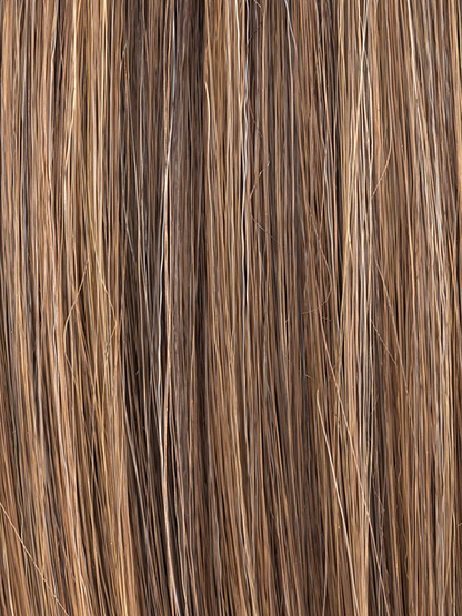 CHOCOLATE ROOTED 830.27.6 | Medium and Dark Brown with Light Auburn and Dark Strawberry Blonde Blend