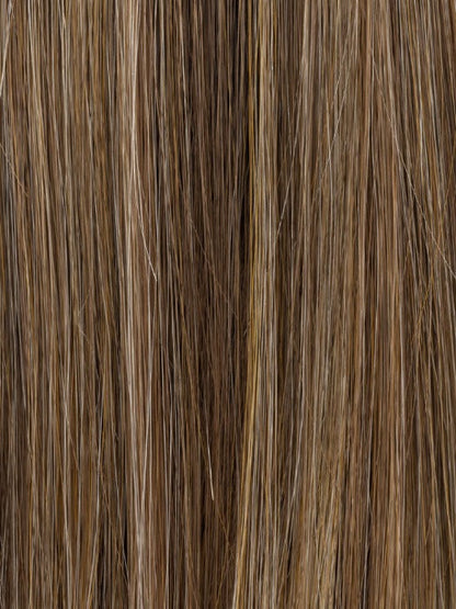 LIGHT BERNSTEIN ROOTED 12.26.27 | Lightest Brown, Light Golden Blonde, and Dark Strawberry Blonde Blend with Shaded Roots
