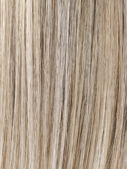 SANDY BLONDE ROOTED 24.14.23 | Lightest Ash Blonde and Medium Ash Blonde with Lightest Pale Blonde Blend and Shaded Roots
