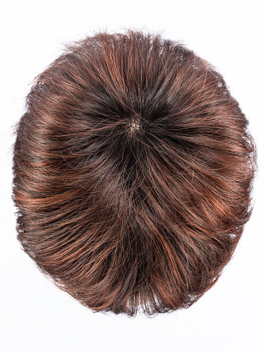 DARK AUBURN ROOTED 33.4.130 | Dark Auburn and Darkest Brown with Deep Copper Brown Blend