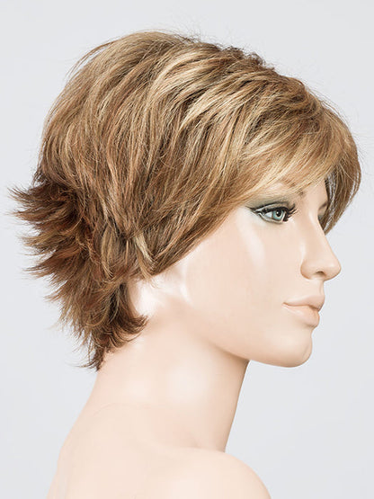 LIGHT BERNSTEIN ROOTED 27.12.26 | Dark Strawberry Blonde, Lightest Brown, and Light Golden Blonde Blend with Shaded Roots