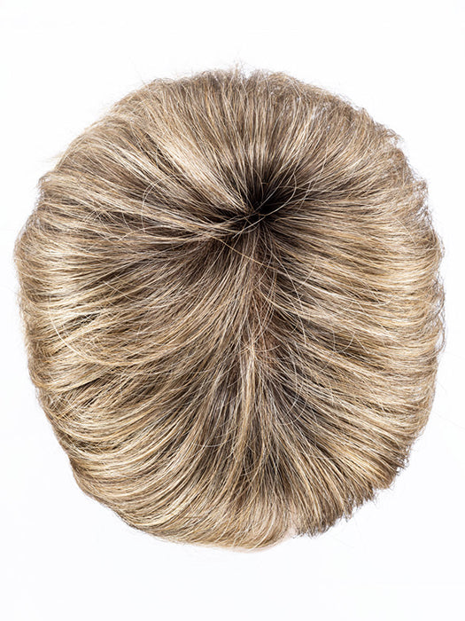 SAND ROOTED 14.26.20 | Medium Ash Blonde, Light Gold Blonde and Light Strawberry Blonde Blend with Shaded Roots