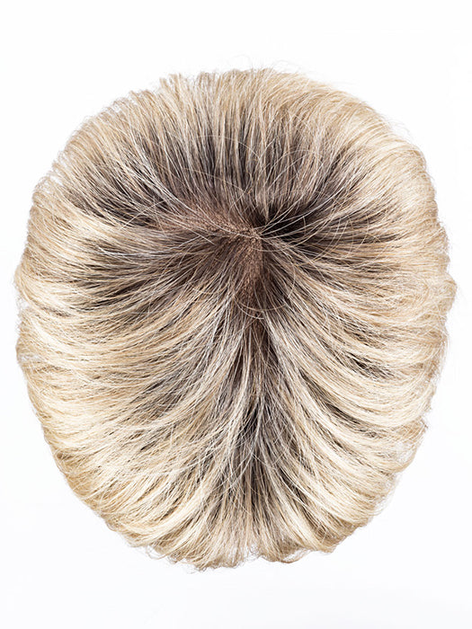 SANDY BLONDE ROOTED 22.16.14 | Light Neutral Blonde and Medium Blonde with Medium Ash Blonde Blend and Shaded Roots