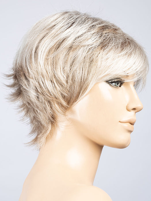 IVORY BLONDE SHADED 101.14.1001 | Pearl Platinum and Medium Ash Brown with Winter White Blend and Shaded Roots