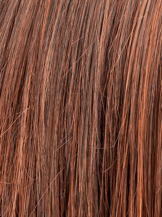 AUBURN ROOTED 133.130.4 | Dark Auburn, Deep Copper Brown and Darkest Brown with Dark Shaded Roots