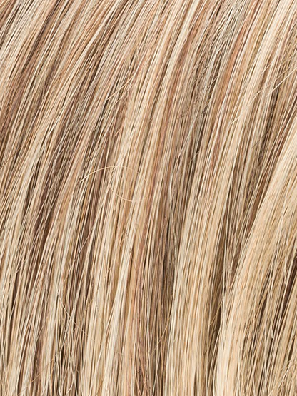 TOBACCO ROOTED 12.26.27 | Medium Brown Blended with Light Auburn, Lightest Brown, and Dark Strawberry Blonde Blend with Shaded Roots