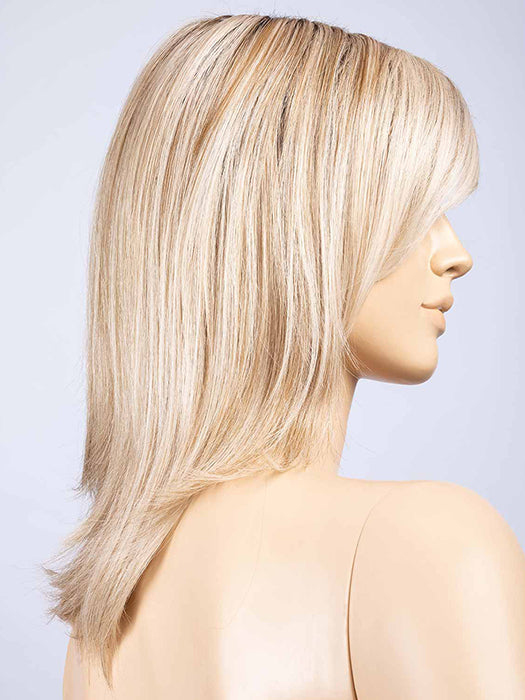 LIGHT-CHAMPAGNE-SHADED 101.23.20 | Lightest Neutral Blonde with Light Blonde and  Silver White blend with light shaded roots