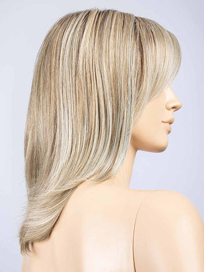 PASTEL-MINT-SHADED | Medium Ash Blonde, Medium Golden Blonde, and Pastel Mint blend with dark shaded roots
