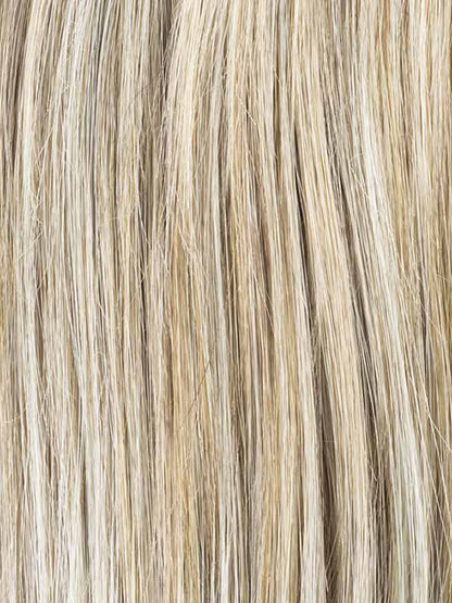 PASTEL-MINT-SHADED | Medium Ash Blonde, Medium Golden Blonde, and Pastel Mint blend with dark shaded roots