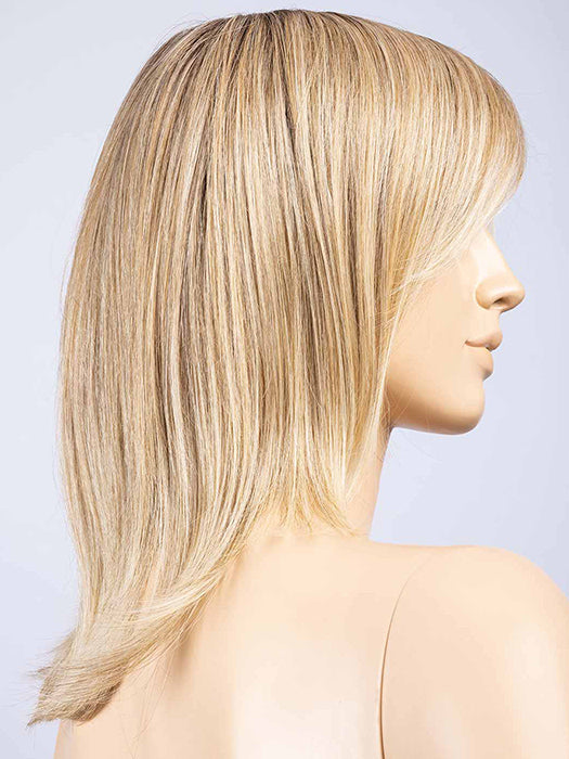 SAHARA-BEIGE-SHADED 16.22.20 | Medium Golden Blonde, Light Strawberry Blonde, and Light Ash Blonde blend with dark shaded roots
