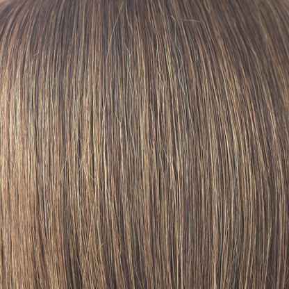 Marble Brown  -  An all-purpose, dependable brown tone. It's a perfect mixture of warm dark brown and medium golden blond, creating a realistic yet stylish appearance.