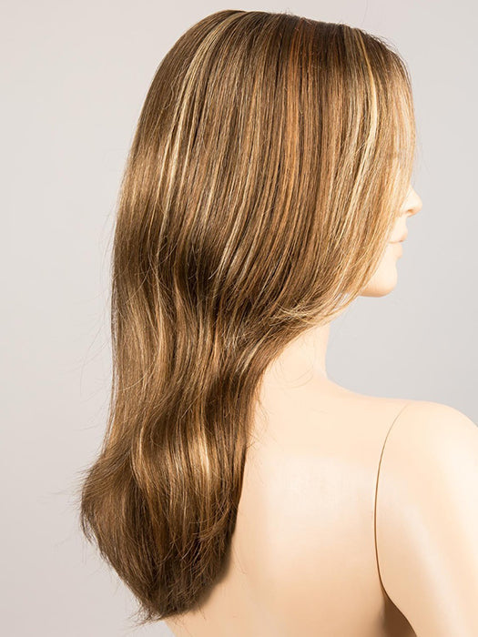 TOBACCO ROOTED 830.26.27 | Medium Brown Blended with Light Auburn, Light Golden Blonde and Dark Strawberry Blonde Blend with Shaded Roots