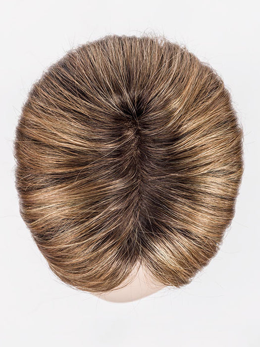 LIGHT BERNSTEIN ROOTED 12.26.27 | Lightest Brown, Light Golden Blonde, and Dark Strawberry Blonde Blend with Shaded Roots