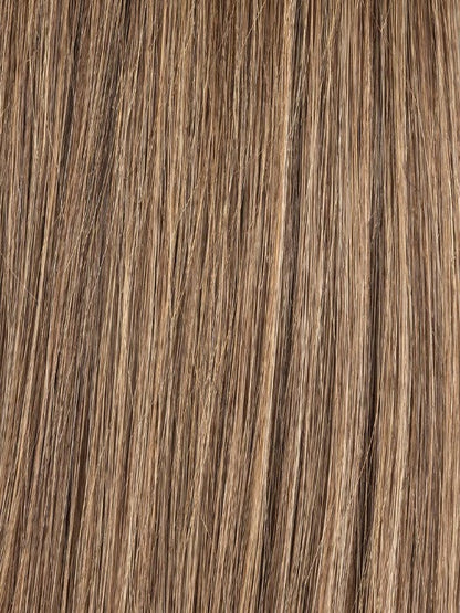 MOCCA ROOTED 830.12.27 | Medium Brown Blended with Light Auburn and Lightest Brown and Dark Strawberry Blonde Blend