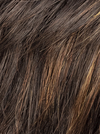DARK CHOCOLATE MIX 4.33.31 | Warm Medium Brown, Dark Auburn, and Dark Brown Blend