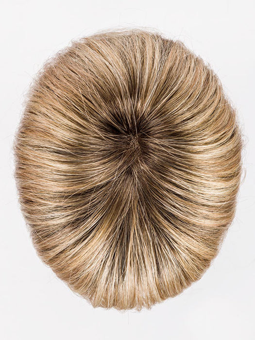 SAHARA BEIGE ROOTED 26.19.20 | Light Golden Blonde and Light Honey Blonde blended with Light Strawberry Blonde with Shaded Roots