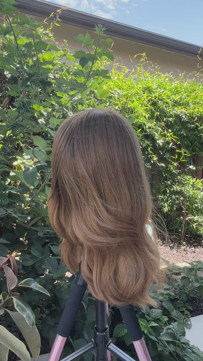 Locks and Tops Ginger Human Hair Wig