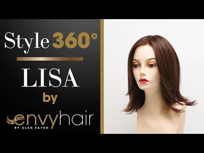 Envy Lisa Synthetic/Human Hair Blend - Mono Top