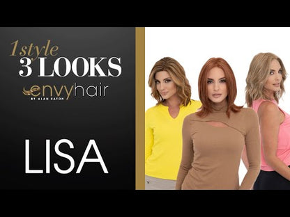Envy Lisa Synthetic/Human Hair Blend - Mono Top