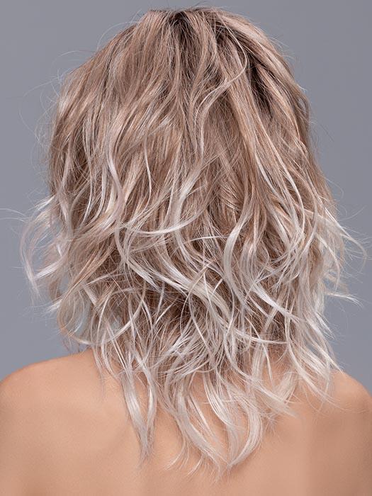 TOUCH by ELLEN WILLE IN CANDY BLONDE ROOTED 101.27.60 | Pearl Platinum, Dark Strawberry Blonde, and Pearl White with Dark Shaded Roots