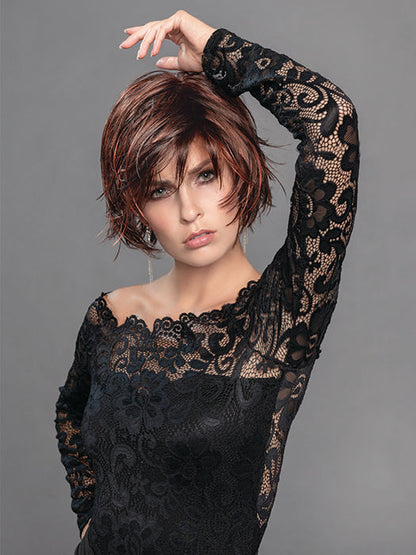 ECHO by ELLEN WILLE in HOT CHILLI MIX 130.33.4 | Deep Copper Brown and Dark Auburn and Darkest Brown Blend