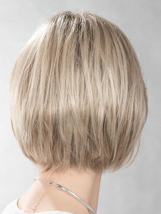 RULE by ELLEN WILLE in CHAMPAGNE TONED 22.16.25 | Light Neutral Blonde and Medium Blonde with Lightest Golden Blonde Blend and Shaded Roots (Bangs customized for photo shoot)