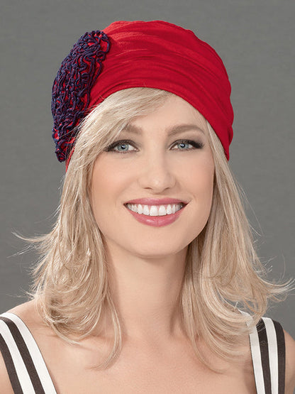 FLORA by ELLEN WILLE in WINE RED