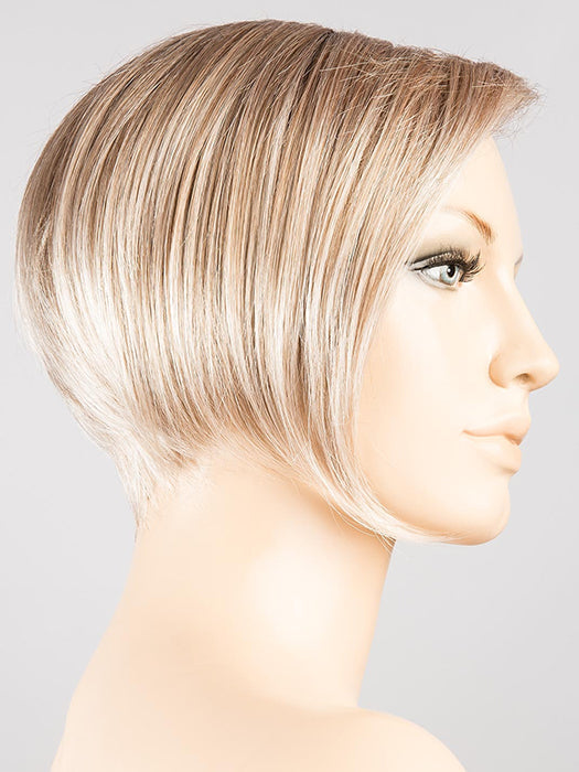 PEARL BLONDE ROOTED 49,101.14 | Dark Ash Blonde Blended with Grey and Pearl Platinum and Medium Ash Blond Blend with Shaded Roots