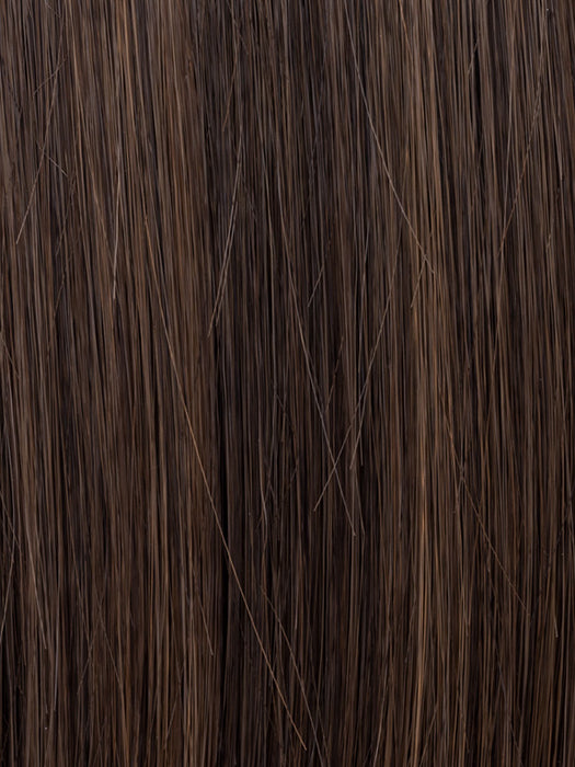 CHOCOLATE ROOTED 830.6 | Medium Brown Blended with Light Auburn, and Dark Brown Blend with Shaded Roots