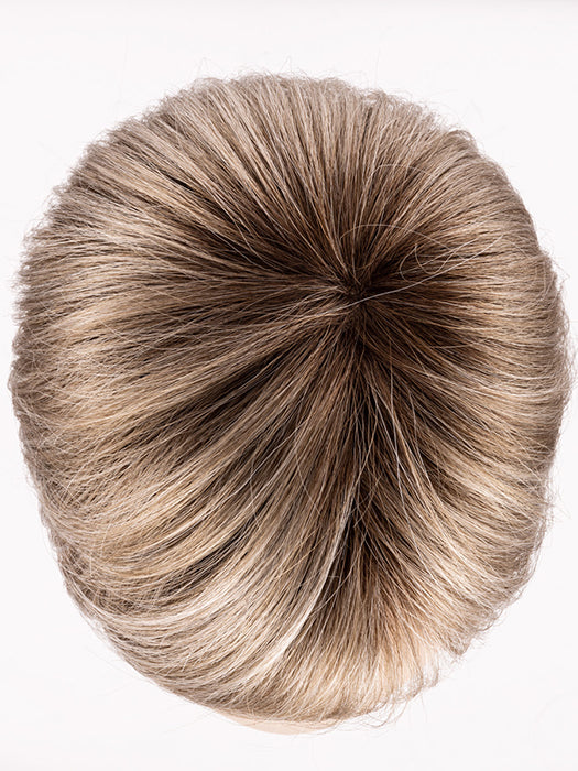 PEARL BLONDE ROOTED 101.14.16 | Pearl Platinum, Medium Ash Blonde and Medium Blonde Blend with Shaded Roots