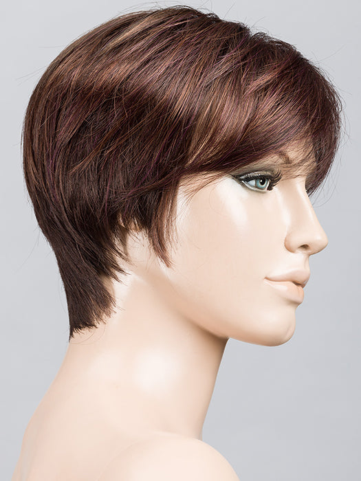 PLUM BROWN MIX 6.33.133 | Dark Brown and Dark Auburn with Red Violet Blend