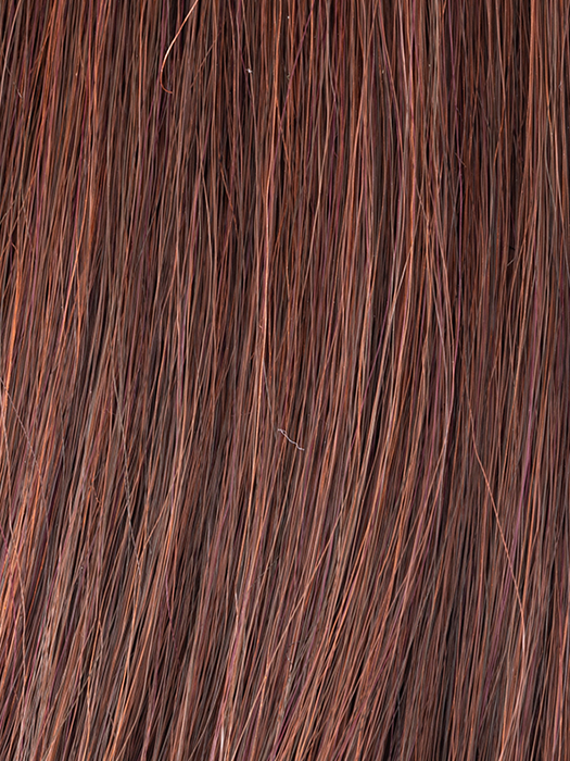 CHERRY RED ROOTED 133.33 | Red Violet and Dark Auburn Blend with Shaded Roots