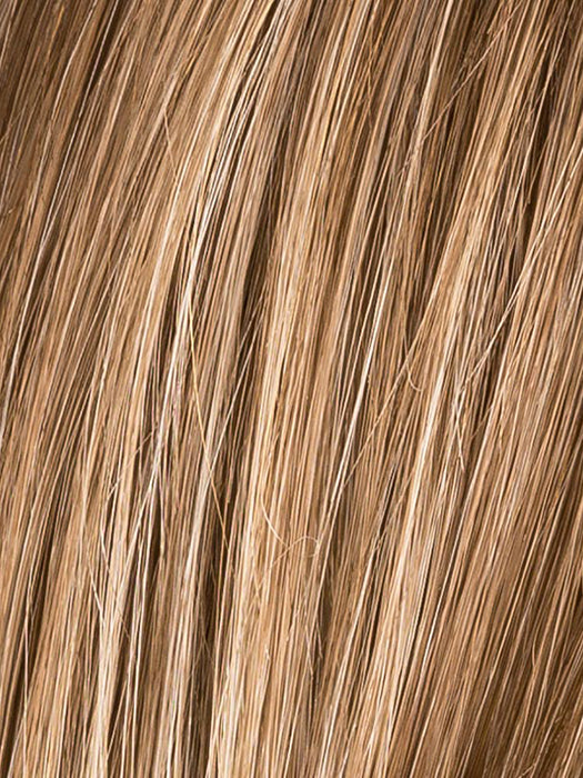 DARK SAND ROOTED 14.20.12 | Medium Ash Blonde and Light Strawberry Blonde with Lightest Brown Blend and Shaded Roots