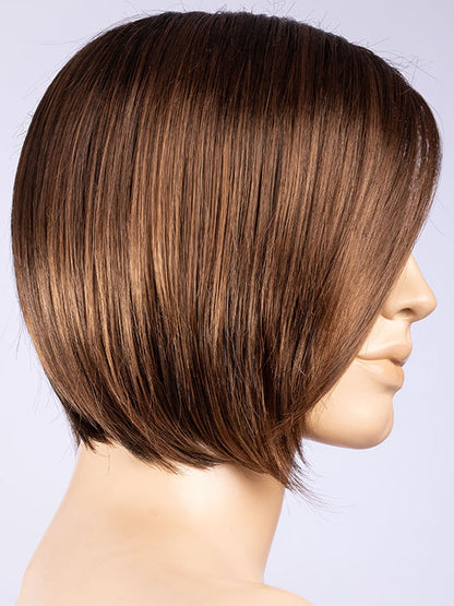 CHOCOLATE ROOTED 830.6 | Medium to Dark Brown base with Light Reddish Brown Highlights and Dark Roots