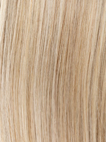 CHAMPAGNE ROOTED 16.25.26 | Medium Blonde and Lightest Golden Blonde with Lightest Ash Blonde Blend and Shaded Roots