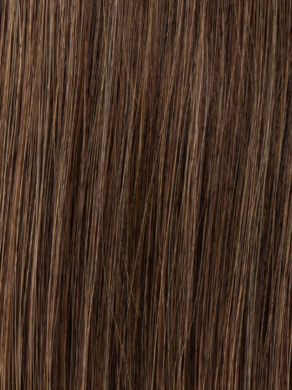 CHOCOLATE ROOTED 830.6 | Medium Brown Blended with Light Auburn and Dark Brown with Shaded Roots