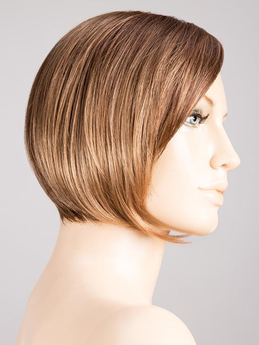 HOT MOCCA ROOTED 830.27.33 | Medium Brown, Light Auburn, Dark Strawberry Blonde, and Dark Auburn Blend with Dark Shaded Roots