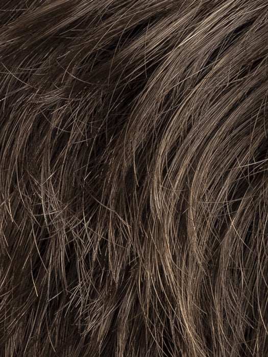 DARK CHOCOLATE ROOTED 6.4 | Dark Brown and Darkest Brown Blend with Shaded Roots