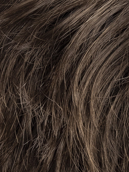DARK CHOCOLATE ROOTED 6.4 | Dark Brown and Darkest Brown Blend with Shaded Roots
