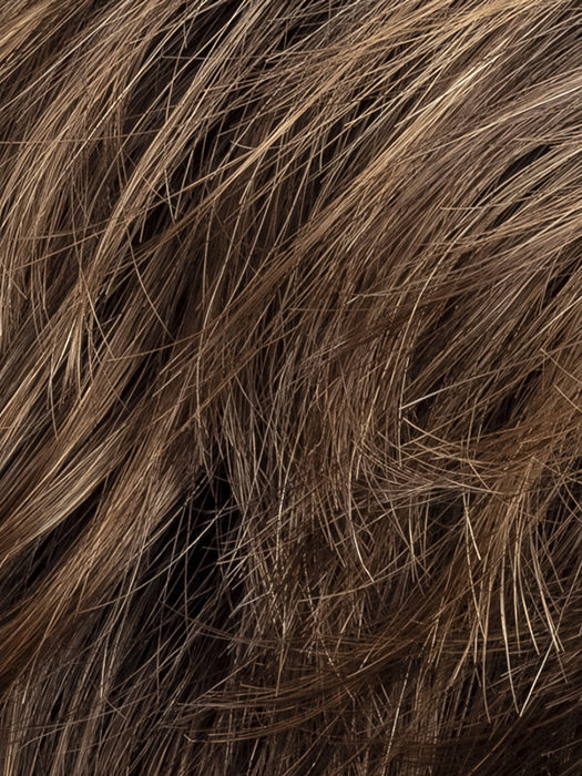 MOCCA ROOTED 830.12 | Medium Brown Blended with Light Auburn and Lightest Brown Blend with Shaded Roots