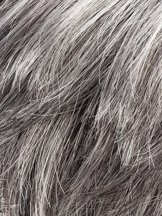 SALT PEPPER ROOTED 51.58.44 | Black/Dark Brown and Lightest Brown with Grey Blend and Shaded Roots