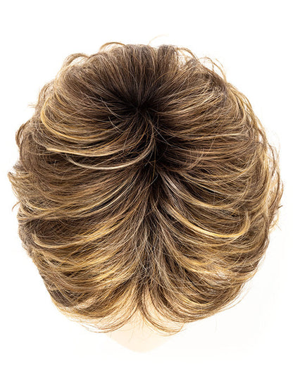 BERNSTEIN SHADED 12.26.19 | Lightest Brown and Copper Red blend with Light Golden Blonde Highlights and Shaded Roots