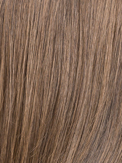 COFFEE BROWN ROOTED 8.6.10 | Medium Brown with Dark Brown and Light Brown Blend with Shaded Roots