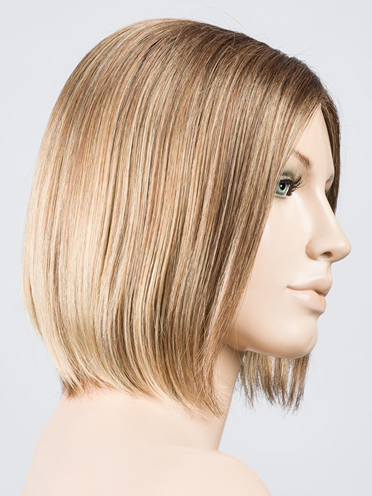 LIGHT BERNSTEIN ROOTED 12.27.26 | Lightest Brown and Dark Strawberry Blonde with Light Golden Blonde Blend and Shaded Roots